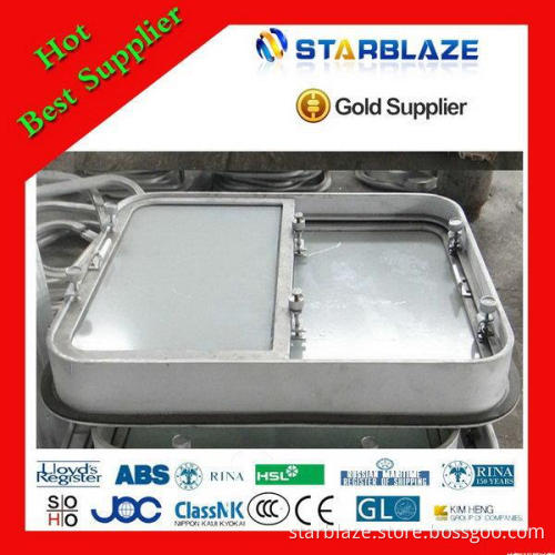 New coming hotsell opened sea welded rectangular window